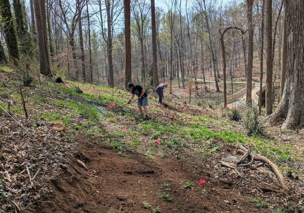 Community Trail Work Day 1